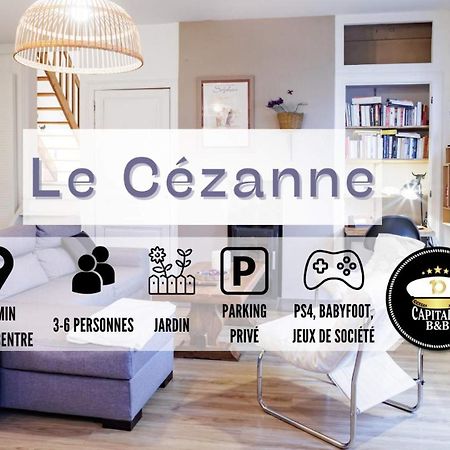 Le Cezanne - Jardin - Parking - Babyfoot - Centre-Ville Troyes Exterior foto