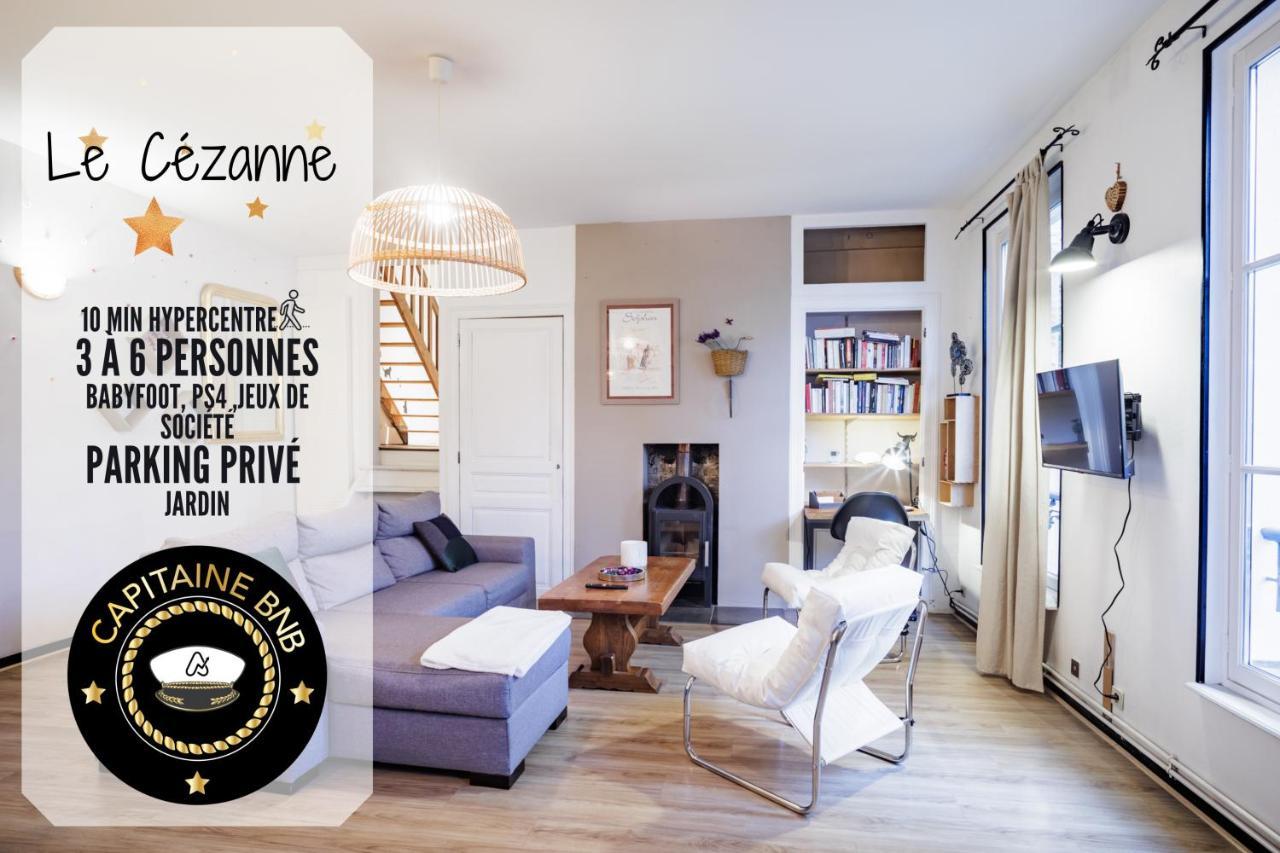 Le Cezanne - Jardin - Parking - Babyfoot - Centre-Ville Troyes Exterior foto